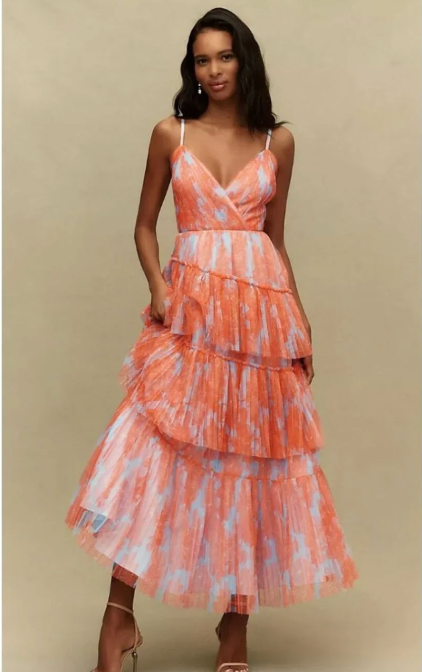 Anthropologie Hutch Valeria Gown Maxi Dress 2